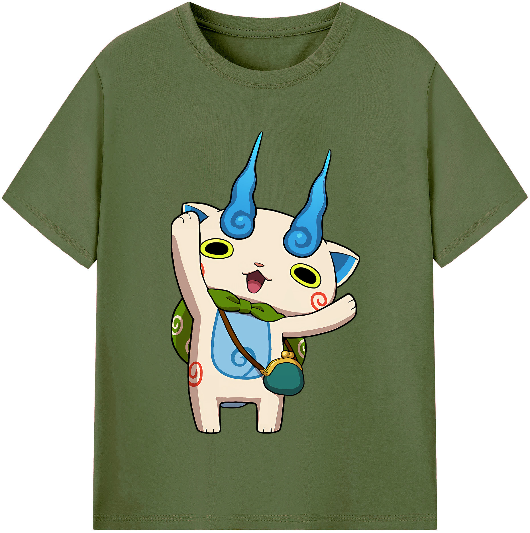 （画像用） 妖怪ウォッチ Yo-kai Watch 綿100％半袖Tシャツ（フロントプリント）